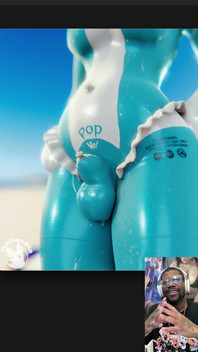 Cute Inflatable Transgender Demonstrates Her Semen Water for Anyone Who’s Fucking Thirsty