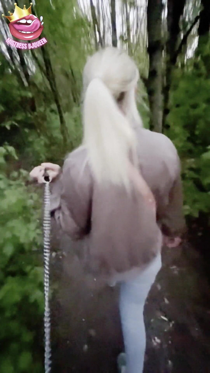 Mistress_BJQueen: Принизлива цнотливість ходить по повідку, прикріпленому до його замкненого члена