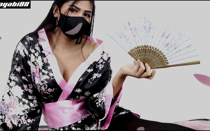 Miayabi 88: Spermapaj Thailändska asiatiska par cosplay sexig Kimono, Japan Yukata med...