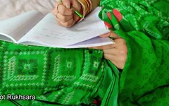 Indian Teacher Rukhsara Fucked Hard by Her Student in Restroom Hindi Audio