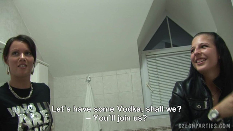 Czech Parties: Czech Parties 5 - Part 1: 100 Brunettes at the Mega Party - POV with 100...