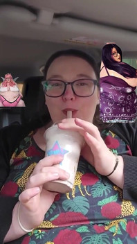 SSBBW Indulges in a Tasty Treat