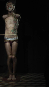 Nicky Tied to Pillar and Electro Paddl Tis4