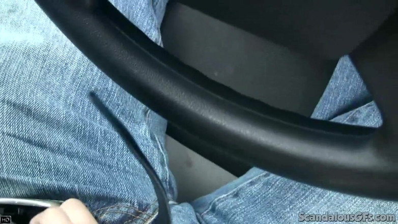 Scandalous GFs: Heißes schätzchen geht mit ihrem freund zum einkaufen