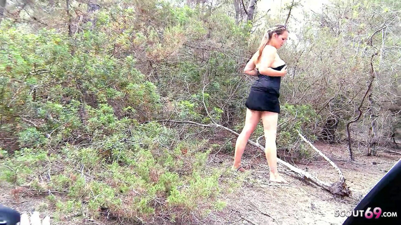 Full porn collection: Big tits teen Milya secretly fucked by step dad outdoor
