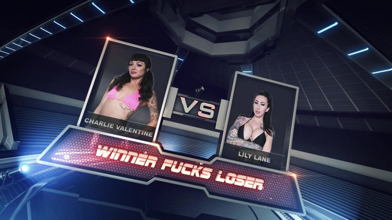 Evolved Fights Lez: Charlie valentine बनाम lily Lane महिला कुश्ती