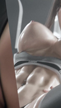 Tifa Lockhart & Cloud Strife - Gym Training Session Gone Wild Creampie Ending & Squirt 3D Animation