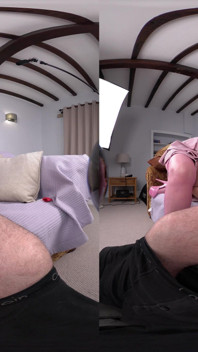 Sexy milf VR anální šukání