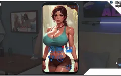 Sexbot recalibrado 7 Steph me fez gozar entre seus peitos.