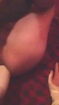 Hardcore anal deep fisting POV split screen Adelina and fist-dude