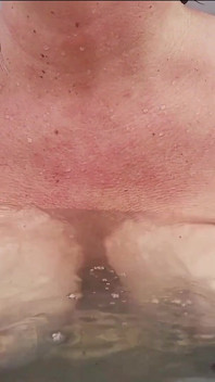 Eu agitei meu peito no spa só para você