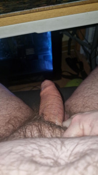 This Is What My Cock Looked Like After Masturbating.