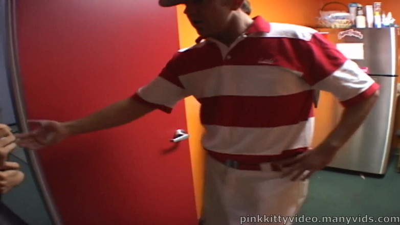 Pink Kitty: Alexis Love bangs her mouth with ice cream before sex