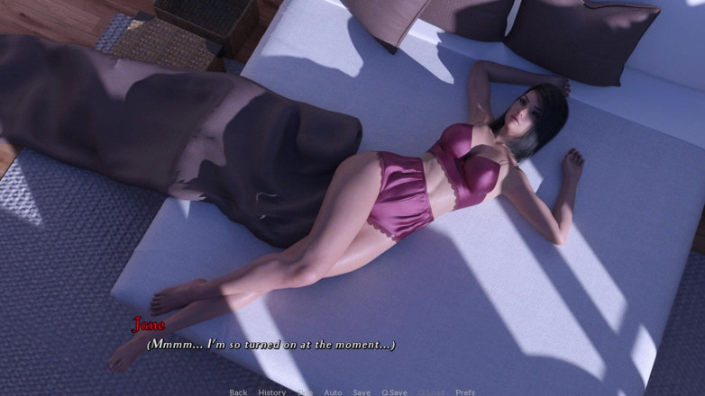 TransLure: Having a Hard Time Fg 2 - Jane Morning Masturbation Until Orgasm