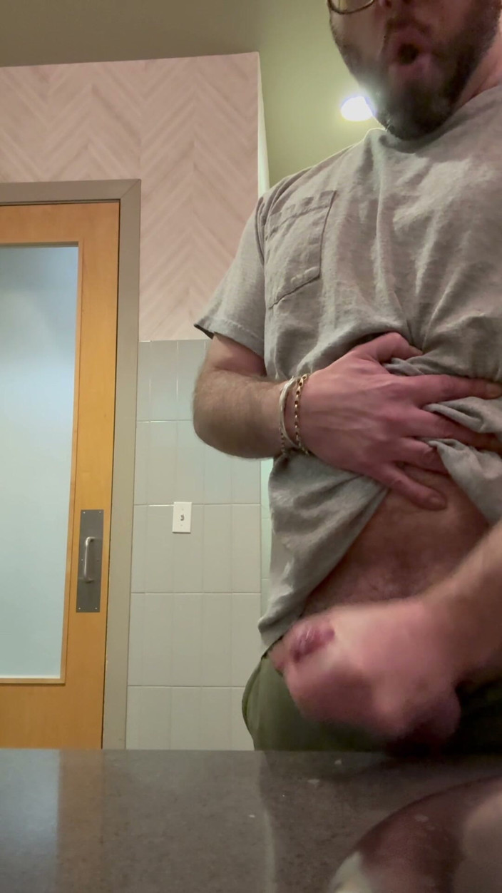Dnvr COtter: Apartment Bathroom Jerk and Cumshot