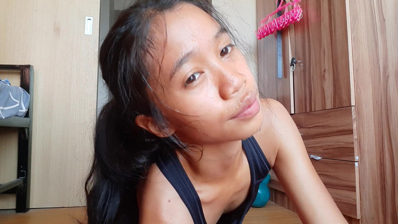 creamberryfairy: Parte 2: después del entrenamiento, orgasmo sudoroso