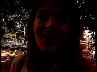 Lucky Cooch: Brunette beauty have a nice time at the outdoors interview