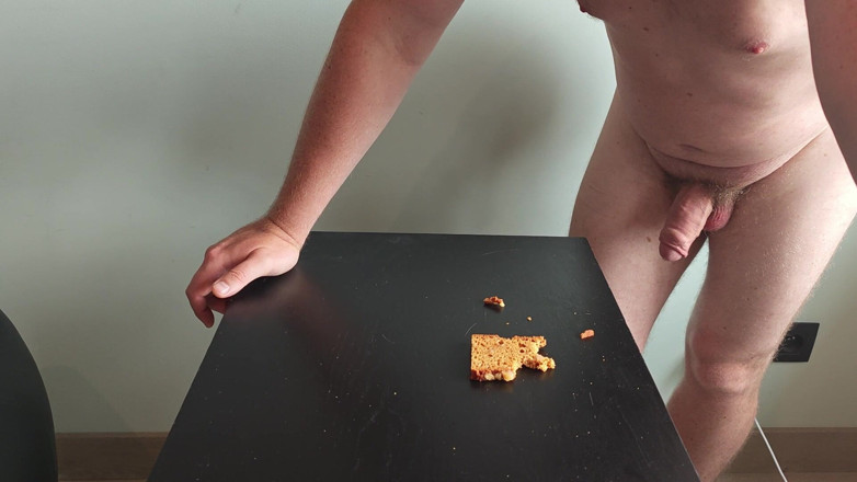 Food Pissplay: I Jerk off with My Dinner and Piss in It...