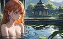 AI Girls: Beautiful Nude Hentai Girls in the Water