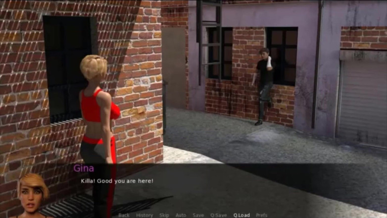 Visual Novels: Bangcity - parte 29 - milf ayuda a masturbarse con la mano rota