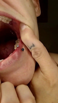 Piercing ile büyük ağız turu