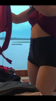 Changing Cloth with Hot Body, Cambodia Girl
