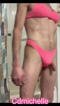 Crossdresser Today 23 States Get Blizzard Cdmichelle Wishing It Was Summer Wearing Bikinis