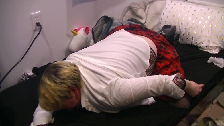 Roxxie rae page: La ragazza del college in un azione con il pistone