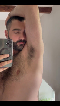 Giving a Sniff to My Hairy Pits After the Gym