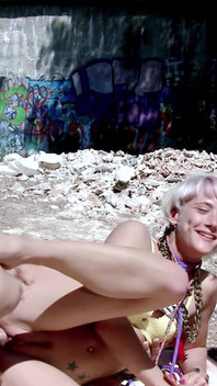 Nicky Wayne: Kevin Has Problems with Wasps While Shooting Outdoor