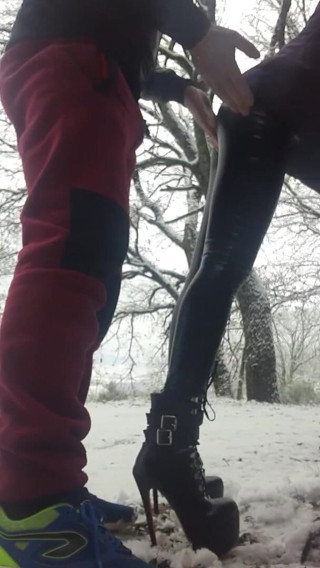 LauraOnHeels: Laura On Heels model 2021 video of standing fucking between the...