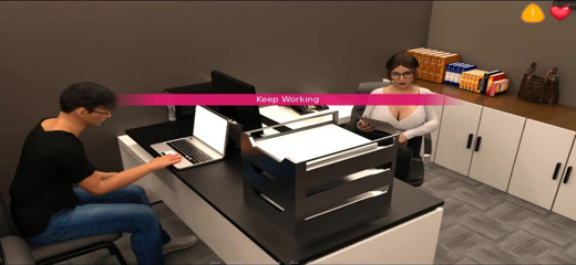 Visual Novels: The office part 8