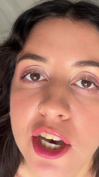 Cum in Mouth and Play with Sperm
