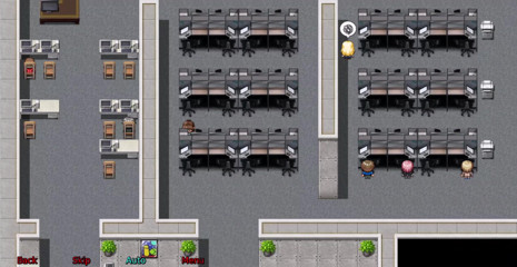 Johannes Gaming: The office wife #2 Simon keeps looking up Stacy's skirt.