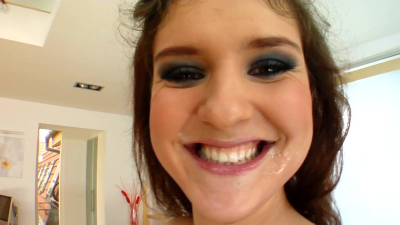 Xxxlover: Horny Teen Slut Teases Two Hard Cocks Before Begging for...