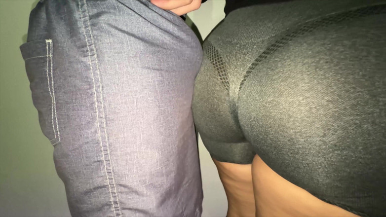 CoupleOfHotSins: Big Ass Girl Grabs Stranger's Dick