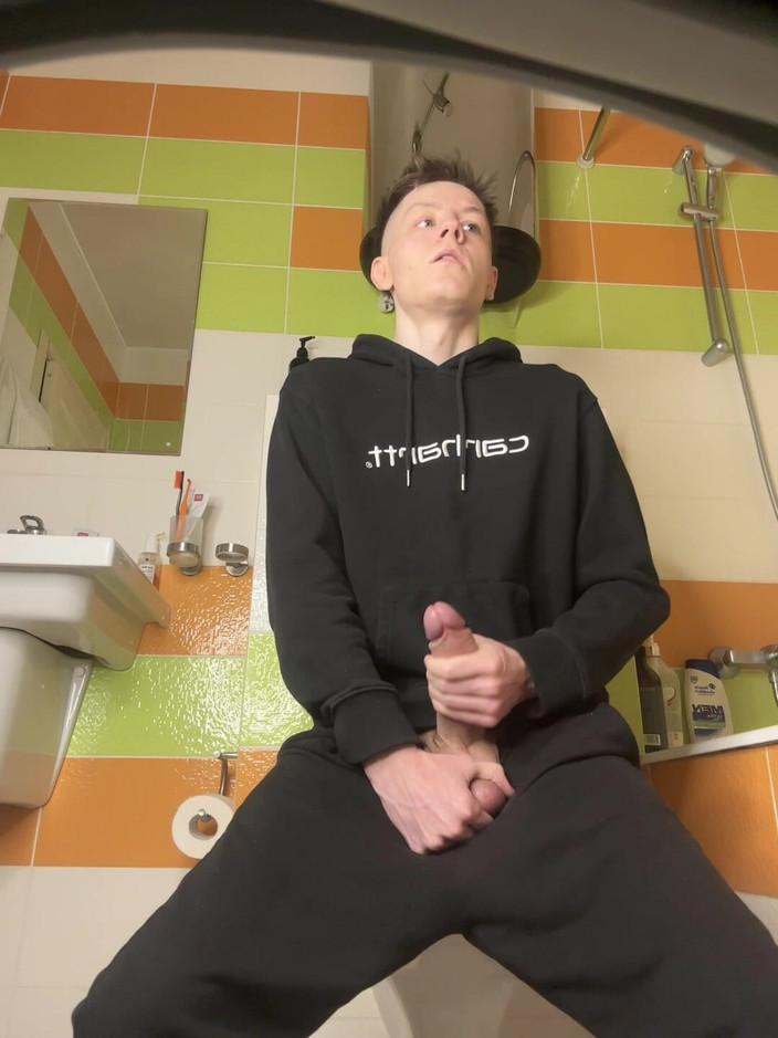 Morflot24: Hot Twink's Naughty Solo Stroke