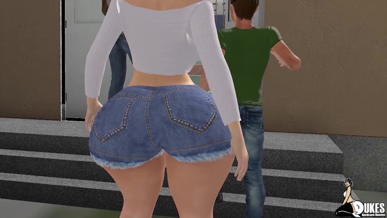 Dukes Hardcore Honeys: Sexy bílé ženy jsou ošukané velkým černým pérem