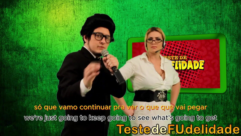 Teste de Fudelidade: 그녀는 직장을 그만두고 그 매력적인 갈색 머리 여자와 섹스하러 갔어