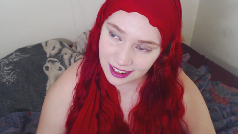 Scarlet Vixen: Palenie oleju fetyszowego całowanie zabawy