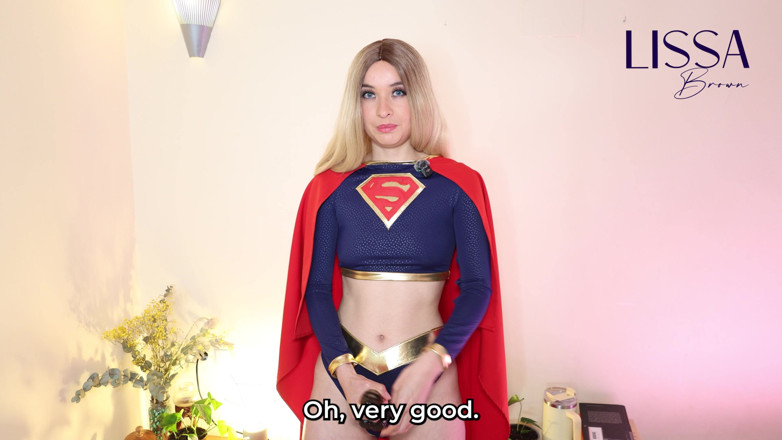 Lissa Brown: Super Girl realiza um CEI e JOI para você