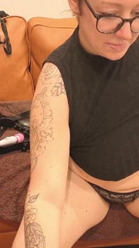 Jade Spreading Her Ass and Teasing in a Show