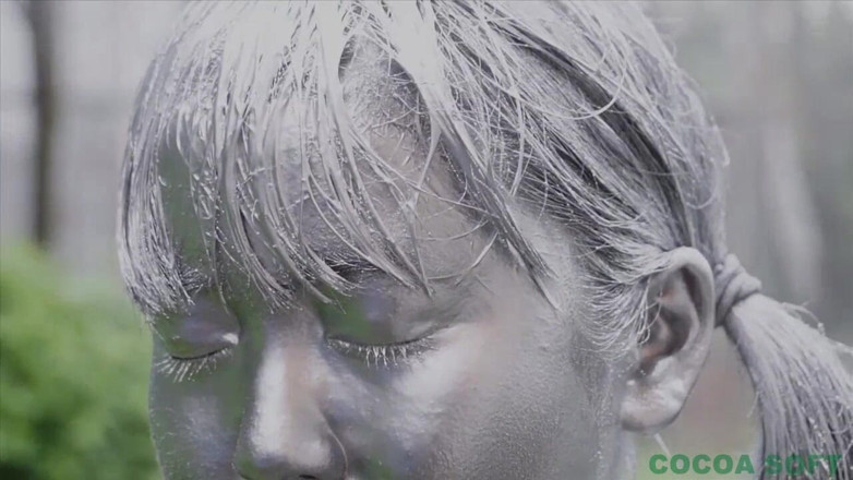 Cocoa Soft: I painted the whole body silver with spray