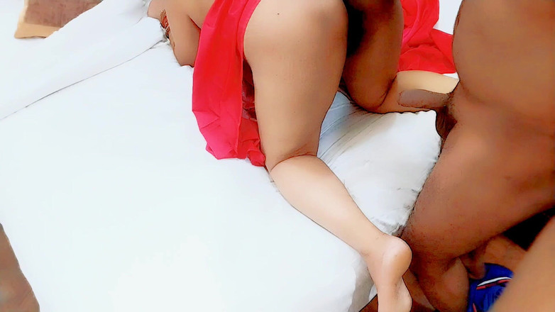 Preetipankaj115: Röd Saree indisk Bhabhi knappast knullad av Devar