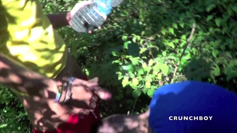 EXHIB BOYS: Amazing exhibit and sneaker submission outdoor forest