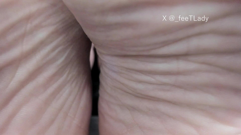 Feet lady: Zmarszczki