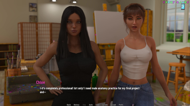 Porny Games: University Days by Greebo - Hardcore mit stiefmutter in der küche 21