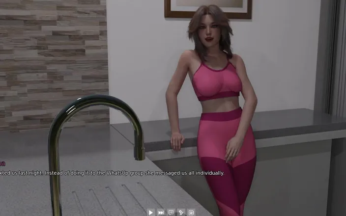 3D cartoon porn: My Dorm 164 - Private Conversation with Stepmom Martha