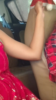 Great Christmas Gift a Rich Black Cock to Saara Friend with Benifits