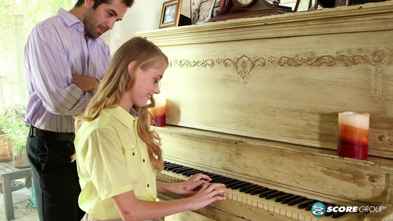 18eighteen: Teen Hannah Hays Fucks Her Piano Instructor